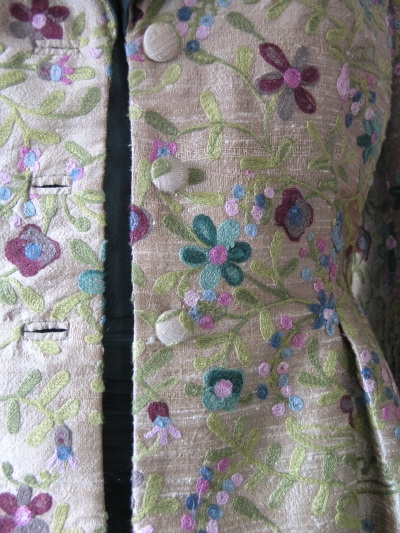 Hand Sewn Bound Buttonholes